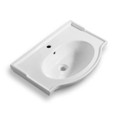 China Contemporary Hot Chaozhou Bathroom Basin Counter Top Ceramic Sink Sanitary Ware Ceramic Basin Wash Basin Cabinet for sale