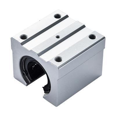 China Automatic System Top Sale SBR20 Linear Bearing Unit SBR20UU For 20mm Diameter Round Bar With Thread for sale