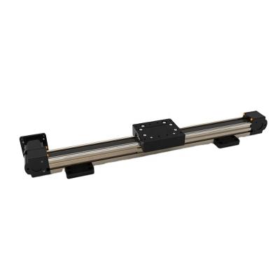 China Automatic Packing Machine 50mm Linear Actuator Long Stroke Low Noise Belt Driven Linear Shaft for sale