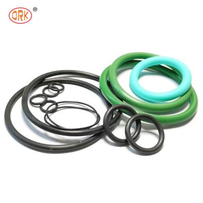 China Zwarte O-ring Vacuümzegel Natuur rubber Wiper Ringzegel met verschillende compressie set maten Te koop