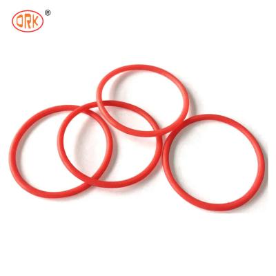 Chine Rouge 70 Shore Un joint de silicone supérieur O joint à anneaux pour le pétrole et le gaz à vendre