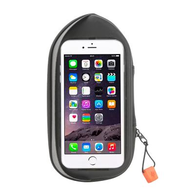 China Water Proof HongJun custom eva case bike travel pvc navigation storage phone Handlebar bag for IPHONE for sale