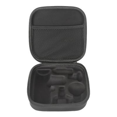 China HONGJUN Eva Case Design Logo Waterproof Shockproof Dustproof Custom Travel Carrying Mini PU Massager Gun Suitcase for sale