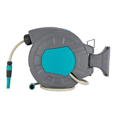 China Best Selling Adjustable Garden Supplies Water Durm Hose Retractable Reel with 20m PVC Hose 1/2