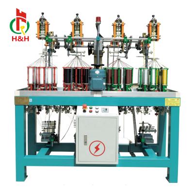 China Hot Sales 17 Axis Lace Braiding Machine For Metallic Yarn Zigzag Lace for sale