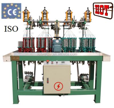 China 17 carriers lace up and ribbon/elastic band making machine used for decoration/fashion garment around 2 meters per per tiny for sale