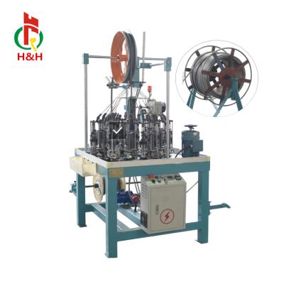 China Henghui 24 Carriers Stainless Steel Wire Hose Braiding Machine 160mm for sale