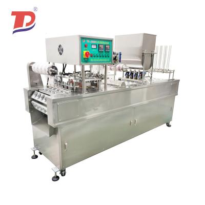 China Beverage Thailand Mechanical Water Cup Filling Sealing Machine for sale