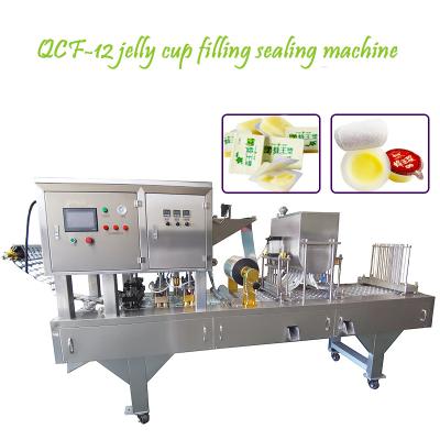 China Beverage Jelly Cup Honey Cup Filling Sealing Machine for sale