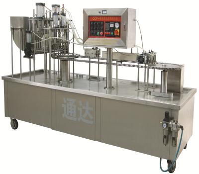 China Beverage Lollipop Big Pipe Filling Sealing Machine for sale