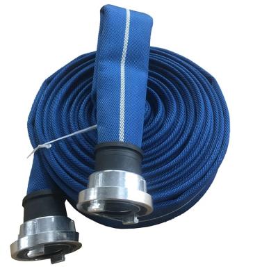 China High Pressure Proof / Excellent Abrasion Resistance LONG XI 4 Inch Flexible Water Fire Hose 15 Bar EPDM /Rubber Hoses for sale