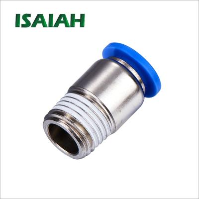 China Advertising company made in China Pneumatic Quick Connector Straight Hose Fitting Air Duct Fitting for sale