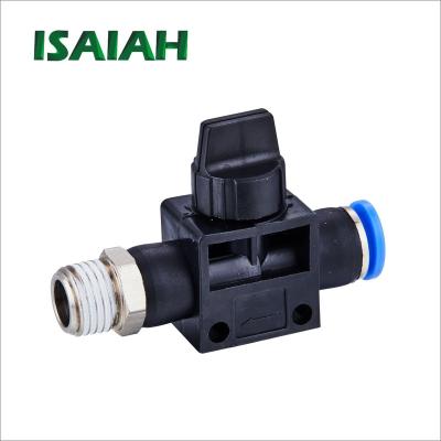 China Hotels Pneumatic Air Hose Fitting Ningbo China Plastic Valve Hand Valve for sale