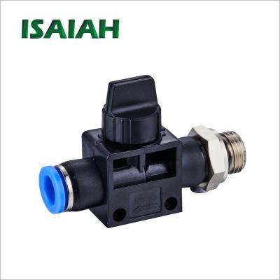 China Hotels Pneumatic Hand Control Valve Fitting Plastic Valve Made In Ningbo China for sale