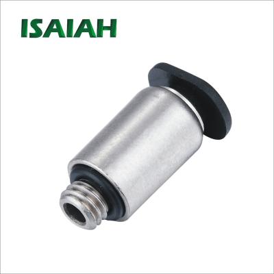 China Advertisement Company One Touch Pneumatic Mini Quick Male Thread Fitting for sale