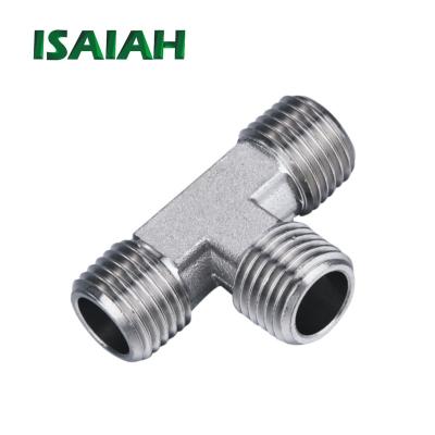 China Advertising Company of China Isaiah Factory Nickel Plating Male Thread Pipe Fitting Transition Fitting Brass Fitting for sale