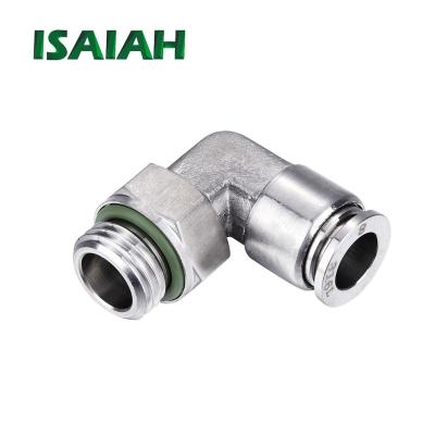 China High Quality Cheap Advertising Company Price Pipe Elbow 316L Stainless Steel Pneumatic Fittings Use For Food Equipment for sale