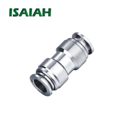 China Advertising company use in chemical industry union connector pneumatic air hoses pipe fitting stainless steel for Isaiah Company for sale