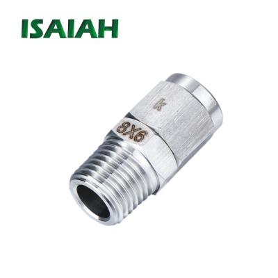 China Wholesale High Quality Advertising Company China Connector 316 Material Quick Press In Fitting Stainless Steel Pneumatic Fitting for sale