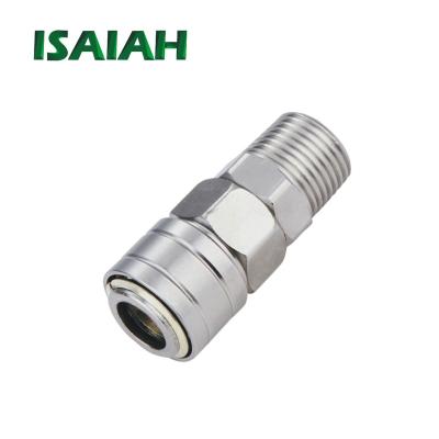 China Metal Pneumatic Quick Coupler Connector Advertising Company Hose Quick Release Coupling Quick Fitting for sale