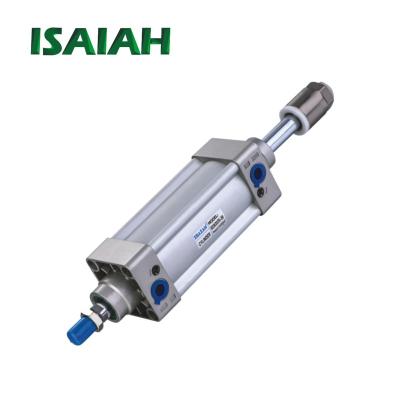 China Advertising Company Standard SID Double Shaft Double Acting Aluminum Piston Pneumatic Cylinder for sale