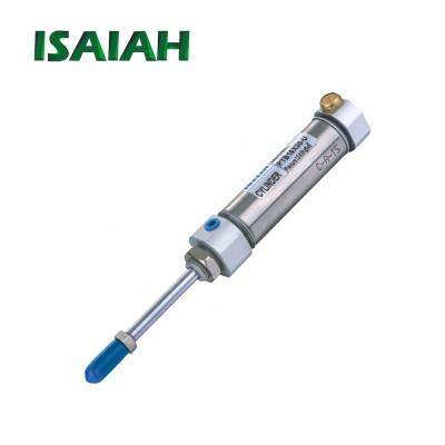 China Standard Single Acting Stainless Steel Mini Small Pneumatic Air Cylinder from JIS Advertising Company for sale