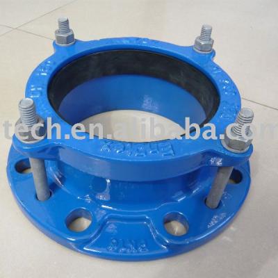 China ISO2531 / BSEN545 Ductile Iron Pipe Clamp Adapter For Ductile Iron Pipe for sale