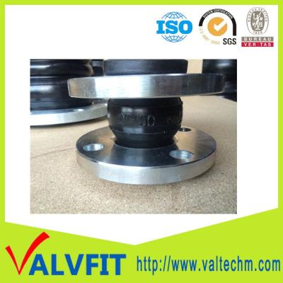 China Water Pipeline Oil Pipeline Epdm Single Sphere Flexible Rubber Joint Rubber Expansion Joint for sale