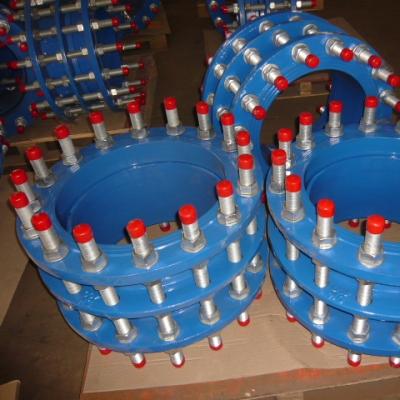 China Pipe Lines Connect Ductile Iron Dismantling Joint For DI PIPE FBE Liner for sale