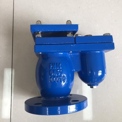 China Ductile Water Pipeline Cast Iron Double Port Air Release Valve for sale