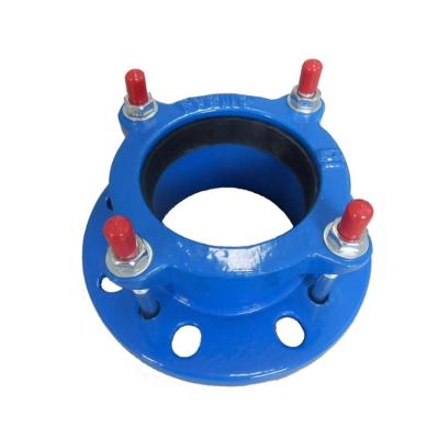 China Water Equipment ISO9001 Ductile Iron Flange Adapter For Ductile Iron Pipe for sale