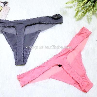 China Hot selling breathable and high quality women's g - string panties with best price for sale