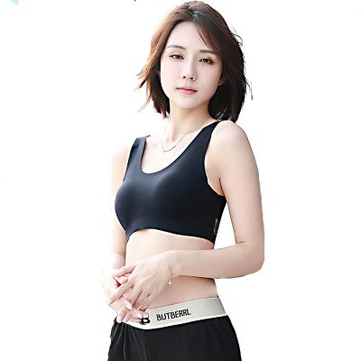 China Wholesale Fashion Women's Breathable Wireless Latest Sexy Yoga Plus Size Fitness Top Women Hot Sexy Girl Sports Bra for sale