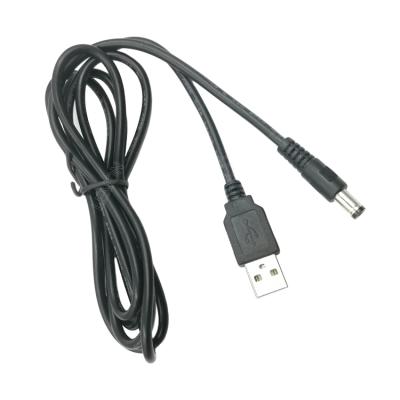 China CCTV Camera USB to DC 5.5mm x 2.1mm DC 5.5X2.1MM Power Cable DC 5V Power Plug Connector USB Cable 5V for sale