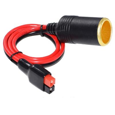 China Lighter Car Automotive Cigarette Adapter Solar Panel 45A Plug Car Charger Battery Cable For Automotive for sale