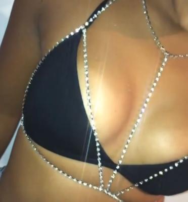 China New High Quality BOHEMIA Women Rhinestone Bra Chain Body Chain Accessories For Women Body Jewelry for sale