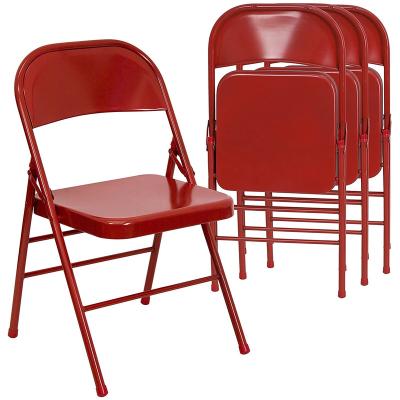 China Wholesale modern commercial metal folding chair for wedding party events for sale