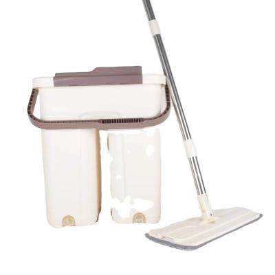 China Best Viable Wholesale Prices Easy Clean Bucket and Mop Cleaning Set for sale