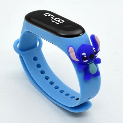 China Custom Numbers Kids Wristband Wholesale Price Cartoon Pedometer Smart Watch for sale