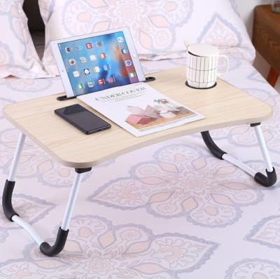 China Foldable Computer Table With Cup Holder Foldable Laptop Desks For Bed for sale