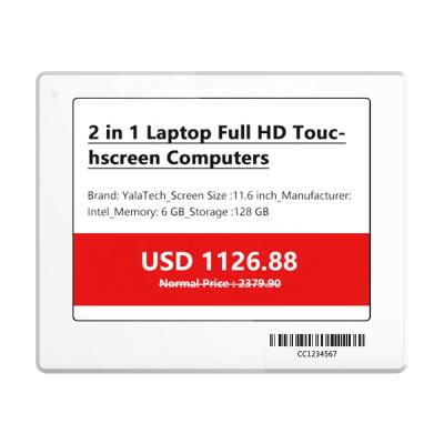 China YalaTech Store Hotsale 4.2 Inch NFC Electronic Tag Price Eink Epaper Show Electronic Shelf Label for sale