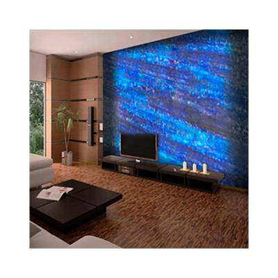 China Beautiful EUROPEAN Hot Selling Diamond Blue Slab Onyx Natural Backlit Marble Wall Tile for sale