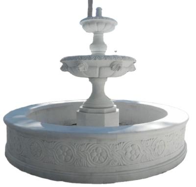 China Garden Modern Outdoor Natural Granite Stone Water Fountain for sale