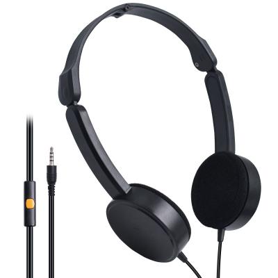 China Headphone Manufacturers Cheap Head-Mounted Small Headphones Folding Children's Computer Wind Head-Mounted Headphones With Microphone In The St for sale