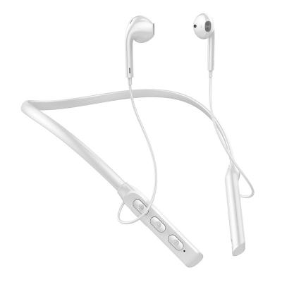 China Wireless neckband band blt neck-mounted new sports earphones headphones private magnetic suction binaural stereo runni model border for sale