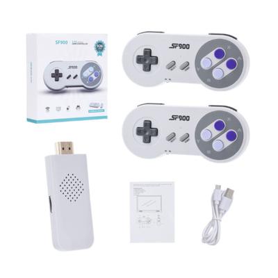 China With Wireless Retro Controller Classic 16Bit SF900 4K HD Wireless Game Stick TV Game Console Video Consola juegos for snes for sale