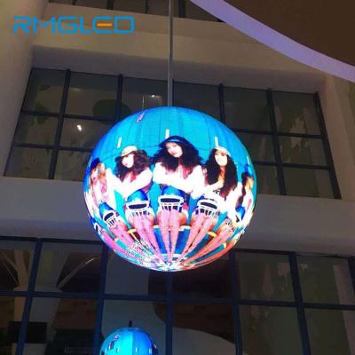 China Chinese indoor led display videos hd led display full color sphere led billboards p3 p4 tv led display screens for sale