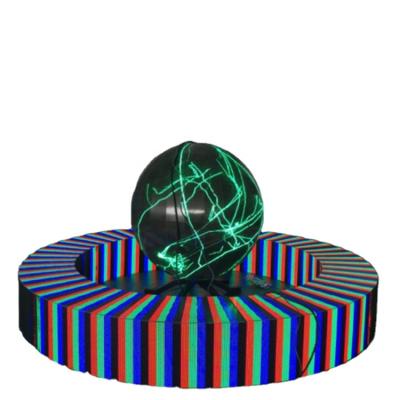 China Indoor creative led sphere display led screen 3d flexible ball shape led sphere display for sale for sale