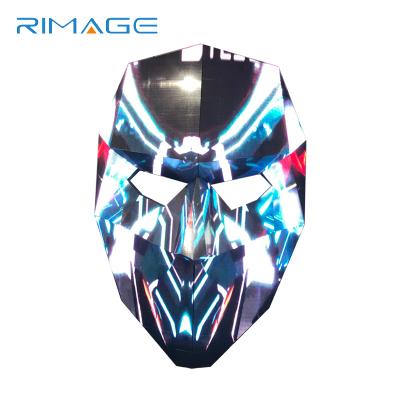 China Indoor High Quality LED MASK LED DJ Cube Magic Booth For Club Nightclub for sale