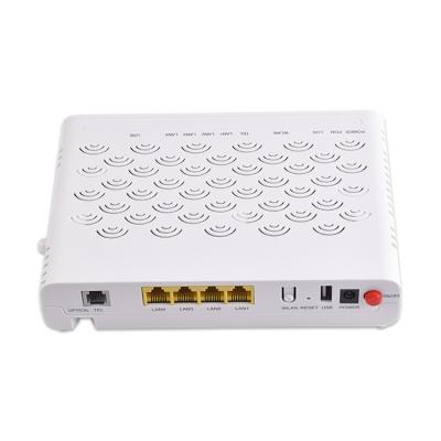 China New Arrival ONU 5.0 FTTH Modem F460 EPON ONT 6.0 Version Ftth Wifi With 4LAN Ports for sale